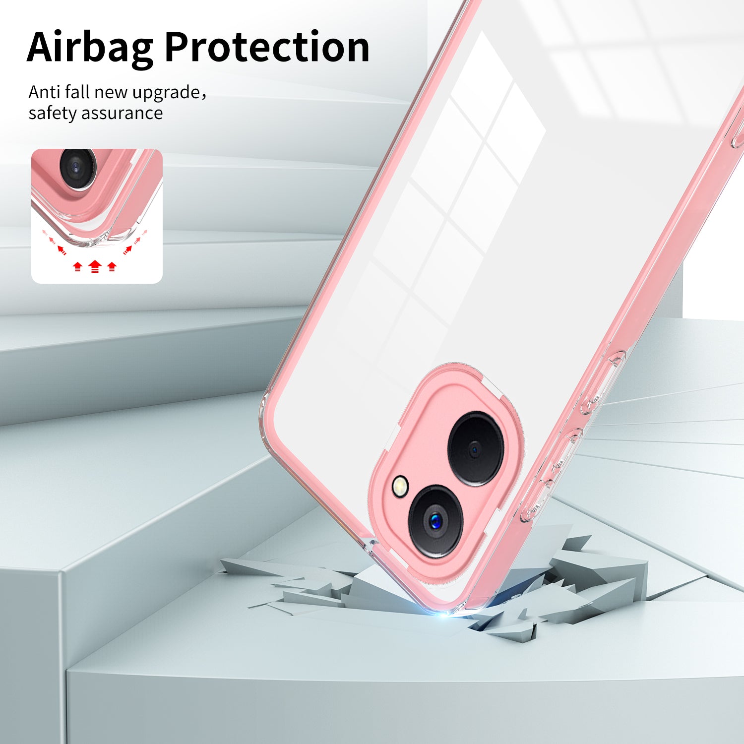 Til Realme 10 4G stødabsorberende 3-i-1 gennemsigtigt telefoncover TPU-bagplade PC-ramme PC-kamera Ringtelefon Hybrid-etui Til Realme 10 4G stødabsorberende 3-i-1 gennemsigtigt telefoncover TPU-bagplade PC-ramme PC-kamera Ringtelefon Hybrid-etui
